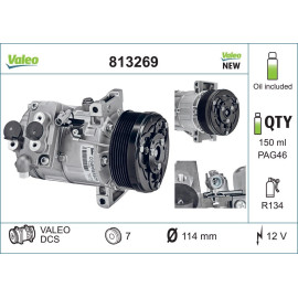 Kompressor, Klimaanlage 813269