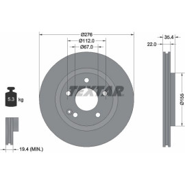 Bremsscheibe 92099603