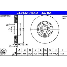 Bremsscheibe 24.0132-0165.2
