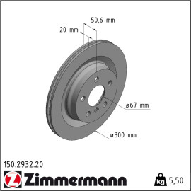 Bremsscheibe 150.2932.20 Bremsscheibe 150.2932.20