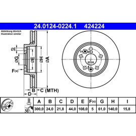 Bremsscheibe 24.0124-0224.1
