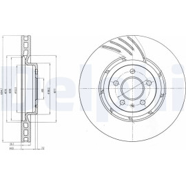 Bremsscheibe BG9052