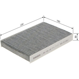 BOSCH 1 987 432 197 Innenraumfilter