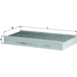 Filter, Innenraumluft LAK 232