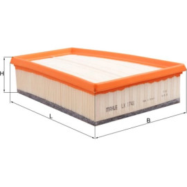 Luftfilter LX 1748 Luftfilter LX 1748