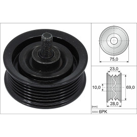 Umlenk-/Führungsrolle, Keilrippenriemen 532 0744 10 Umlenk-/Führungsrolle, Keilrippenriemen 532 0744 10