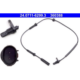 Sensor, Raddrehzahl 24.0711-6299.3