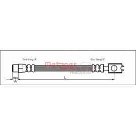 Bremsschlauch 4116226