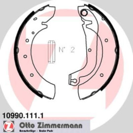 Bremsbackensatz 10990.111.1