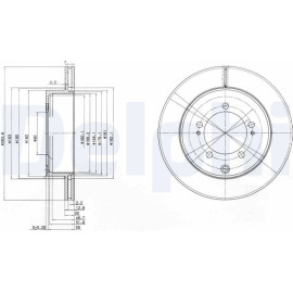 Bremsscheibe BG9849 Bremsscheibe BG9849