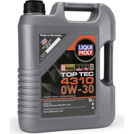 Liqui Moly 3736 Top Tec 4310 0W-30 Motoröl 5l Liqui Moly 3736 Top Tec 4310 0W-30 Motoröl 5l