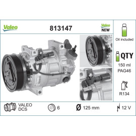 Kompressor, Klimaanlage 813147 Kompressor, Klimaanlage 813147