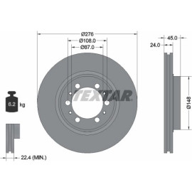 Bremsscheibe 92079800 Bremsscheibe 92079800