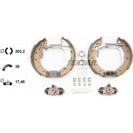 Bremsbackensatz 84048002