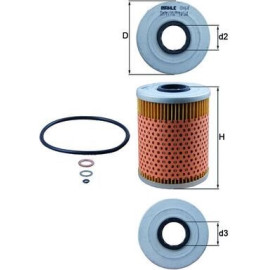 Ölfilter OX 68D Ölfilter OX 68D