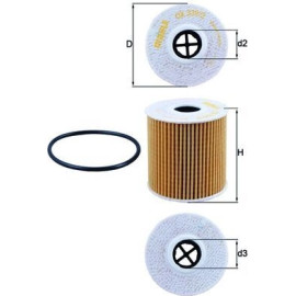 Ölfilter OX 339/2D