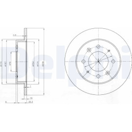 Bremsscheibe BG4017