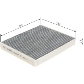BOSCH 1 987 435 557 Innenraumfilter BOSCH 1 987 435 557 Innenraumfilter