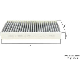 Filter, Innenraumluft LAK 1156/S