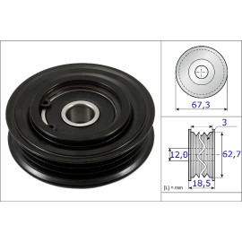 Spannrolle, Keilrippenriemen 531 0861 10