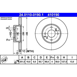 Bremsscheibe 24.0110-0190.1