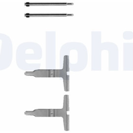 Delphi LX0312 Zubehörsatz, Scheibenbremsbelag Delphi LX0312 Zubehörsatz, Scheibenbremsbelag