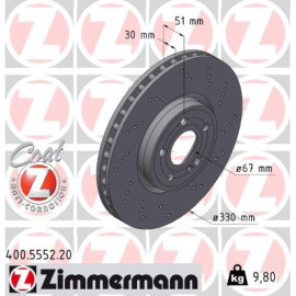 Bremsscheibe 400.5552.20 Bremsscheibe 400.5552.20