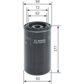 BOSCH 0 451 203 001 Ölfilter