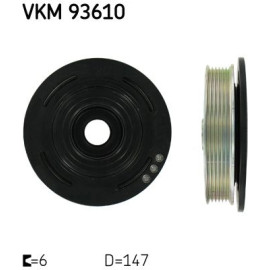 Riemenscheibe, Kurbelwelle VKM 93610 Riemenscheibe, Kurbelwelle VKM 93610