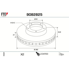 Bremsscheibe 9082825
