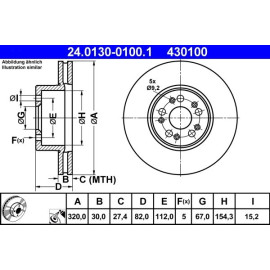 Bremsscheibe 24.0130-0100.1