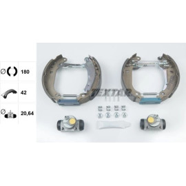 Bremsbackensatz 84037408 Bremsbackensatz 84037408