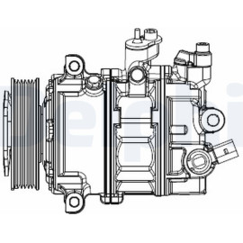 Kompressor, Klimaanlage CS20529 Kompressor, Klimaanlage CS20529