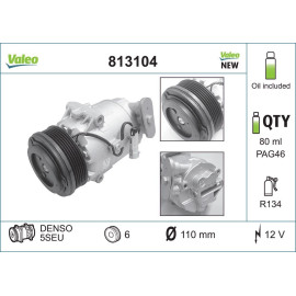 Kompressor, Klimaanlage 813104