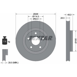 Bremsscheibe 92168803