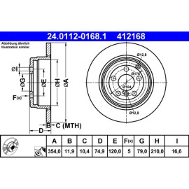 Bremsscheibe 24.0112-0168.1