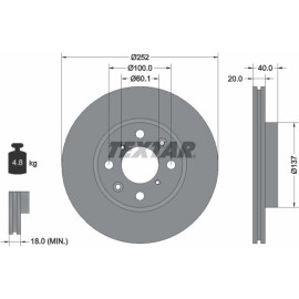 Bremsscheibe 92148903