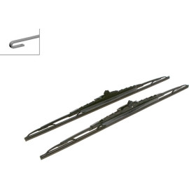 BOSCH 657 S Scheibenwischer Twin 3 397 118 334 BOSCH 657 S Scheibenwischer Twin 3 397 118 334