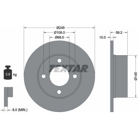 Bremsscheibe 92026100