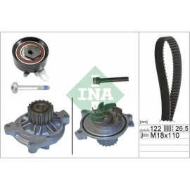 Wasserpumpe + Zahnriemensatz 530 0175 31 Wasserpumpe + Zahnriemensatz 530 0175 31