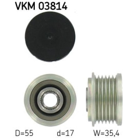 Generatorfreilauf VKM 03814 Generatorfreilauf VKM 03814