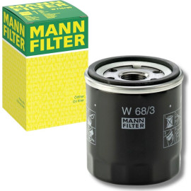 MANN-FILTER W 68/3 Ölfilter 3/4-16 UNF, mit einem Rücklaufsperrventil, Anschraubfilter MANN-FILTER W 68/3 Ölfilter 3/4-16 UNF, mit einem Rücklaufsperrventil, Anschraubfilter