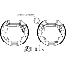 Bremsbackensatz 8DB 355 004-251 Bremsbackensatz 8DB 355 004-251