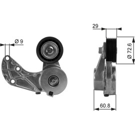 Spannrolle, Keilrippenriemen T38317 Spannrolle, Keilrippenriemen T38317