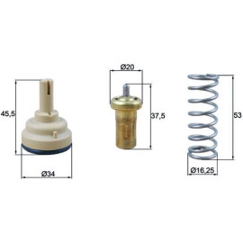 Thermostat, Kühlmittel TX 181 95D Thermostat, Kühlmittel TX 181 95D