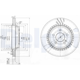 Bremsscheibe BG3726