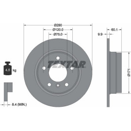Bremsscheibe 92055703