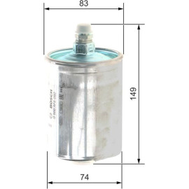 Kraftstofffilter 0 986 AF8 092