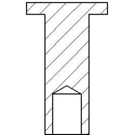 Niete, Trommelbremsbelag 86000800