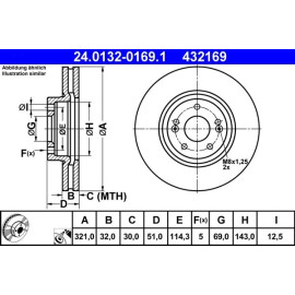 Bremsscheibe 24.0132-0169.1